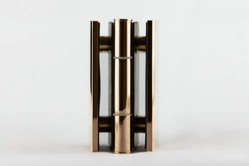  An illustrative image showcasing bifold hinges for glass applications, emphasizing the modern and efficient folding mechanism for glass doors.