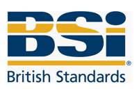 Logo for the BSI , British standards