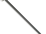 Telescopic Bracing Bar - Glass to Wall - Brushed Nickel