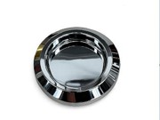 Sliding Door Flush Finger Pull - 50mm Diameter - Satin Stainless Steel