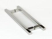 Handle - Marsh Double - 300mm CTC 400mm - Square - Polished Chrome
