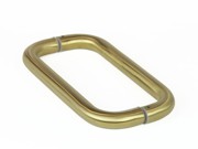 SH210 Double D Handle 25mm diam 210mm CTC - Gold