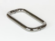 SH210 Double D Handle 25mm diam 210mm CTC - Polished Chrome