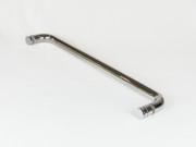 Shower Pull Handle - 25mm Diameter 450mm CTC - Polished Chrome