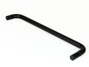 Shower Pull Handle - 25mm Diameter 500mm CTC - Matt Black