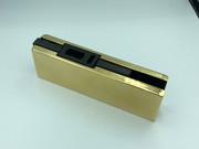 CASMA Polished brass cover plate for the 41400 and 42400 patch fittings