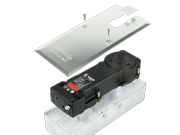 Heavy duty door closer with hold open by CASMA