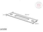 Lock Keeper - Suit Lockwood 590 Patch Lock