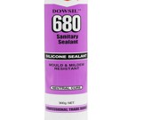 100% SANITARY NEUTRAL CURE SILICONE - MOULD RESISTANT - WHITE - 300g