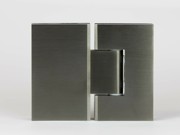 ES2 BGB - 180 degree glass to glass shower hinge in a