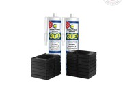 Posi-Glaze - 15 Drain Blocks , 2 Tubes Sealant