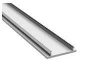 Saheco Trim for Fixed Glass - Excellence or Star or Star Ft - Plastic Painted White