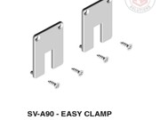 Saheco Easy Cover Cap Set - Large - 10mm - White Anodized Aluminium