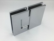 Square Mouse Ear Cutout 10mm Glass to Glass Shower Hinge