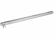 Brass Shower Support Bar - Square - Satin Chrome
