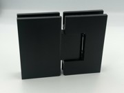 Square Mouse Ear Cutout 10mm Glass to Glass Shower Hinge