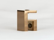Over Panel Fitting  - for 10mm glass - Rose Gold