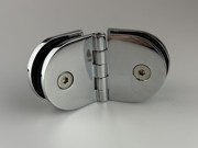 Bracket - Round Adjustable Angle Wall Mount - Polished Chrome