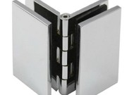 Bracket - Square Adjustable Angle Wall Mount - Satin Chrome