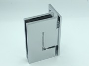 Sleek ES1L3 wall fix hinge in polished chrome for timeless elegance