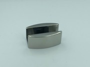 Point Fix Sliding System - Floor Guide - Polished Stainless Steel
