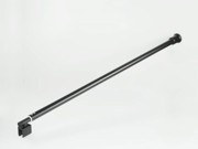 Telescopic Bracing Bar - Glass to Wall - Matt Black