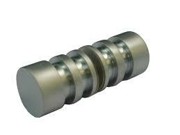 Double Pull Knob Set - Round - Brushed Nickel