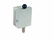 Fix Bolt Lock - 374 Straddle - Satin Silver Anodized