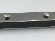Stella Transom Double Door Stop - Polished Chrome