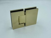 PVD Gold 180 degree glass to glass micro hinge