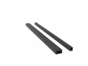 Saheco Frame Internal Division Set for SV-X70 or X110 - 3m - Matt Black Lacquered Aluminium