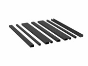 Saheco Perimeter Frame Kit for SV-X70 or X110 Ft Top Track with Fixed Glass and Top Track for Frame Accessory - 3 x 2m - Matt White Lacquered Aluminium