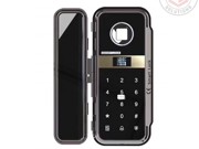 Smart Digital Glass Door Lock - Glass to Glass - Black