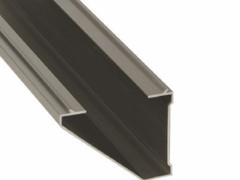 Image of silver brushed bottom cladding for posi-glazed system