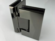 Shower Hinge - Glass to Glass - 90 Degree - Gun Black