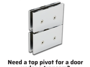 Instagram post - Need a top pivot for a door under a transom?