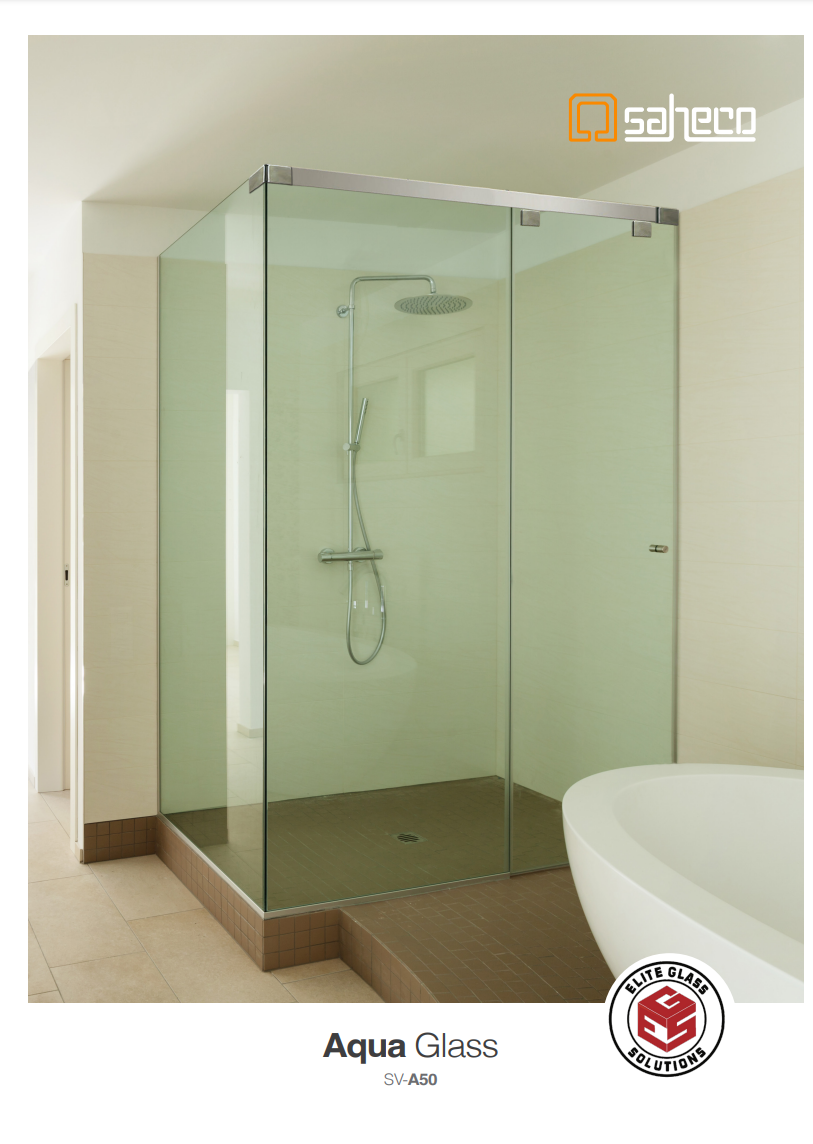 Saheco Aqua Glass - SV-A50 brochure cover