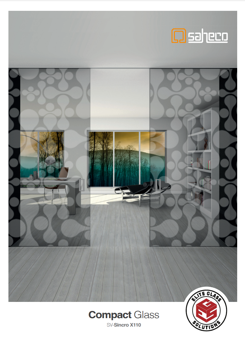 Saheco Compact Glass - SV-Sincro-X110 brochure cover