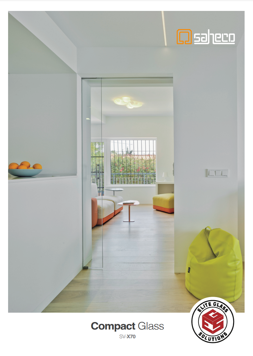 Saheco Compact Glass - SV-X70 brochure cover