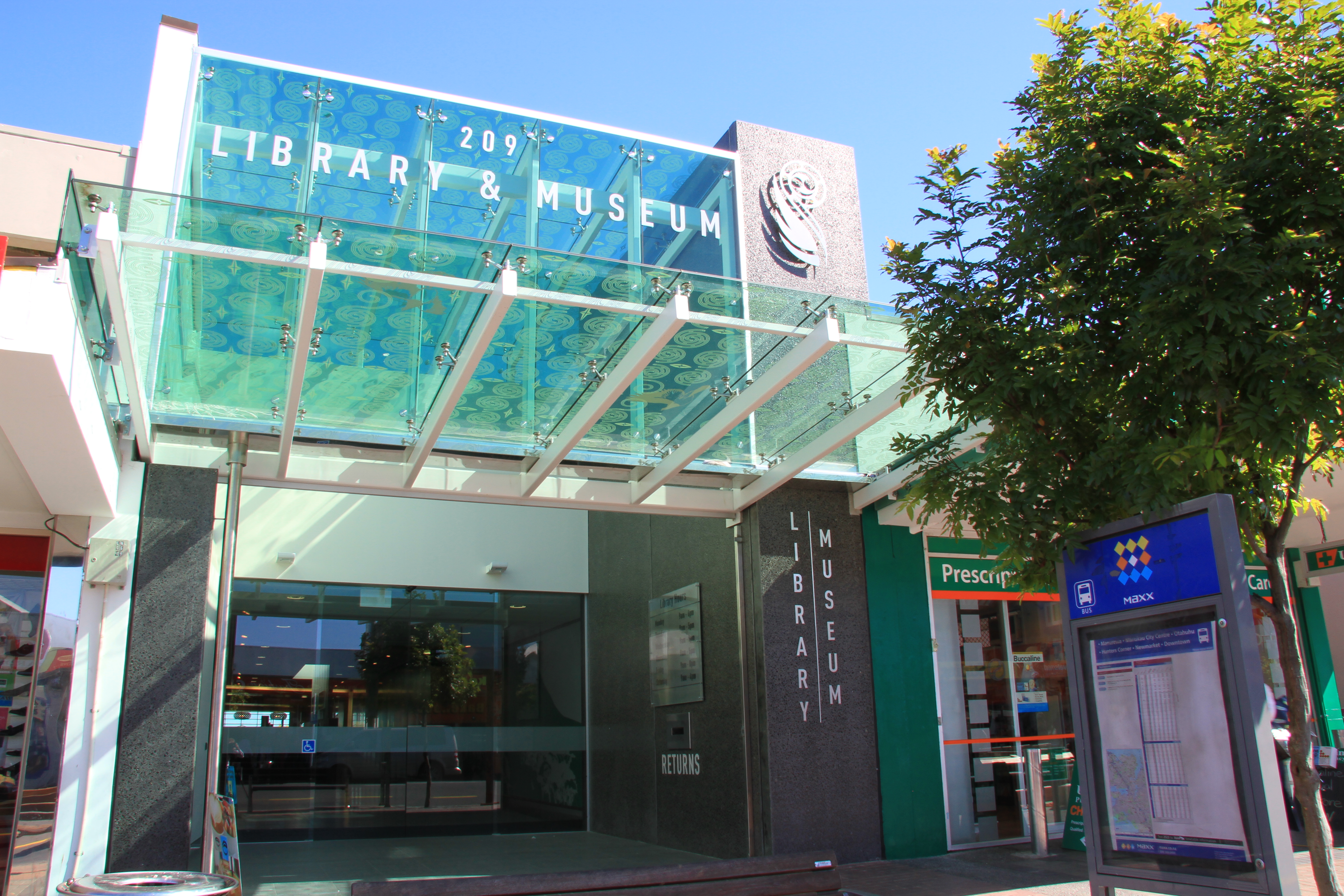 Cantilever Glass Canopy