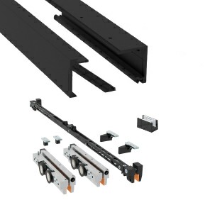 Image of SV-X110 Track 1 Kit - Matt Black Lacquered Aluminium