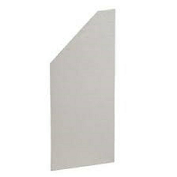 Posi-Glaze Frameless Channel End Cap - Left