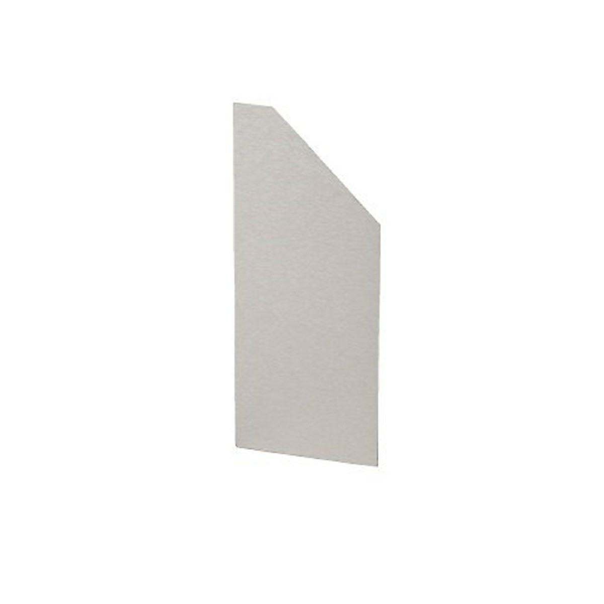 Posi-Glaze Frameless Channel End Cap - Right