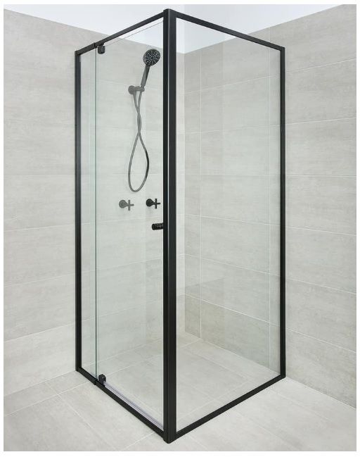 Image of semi-frameless shower screen