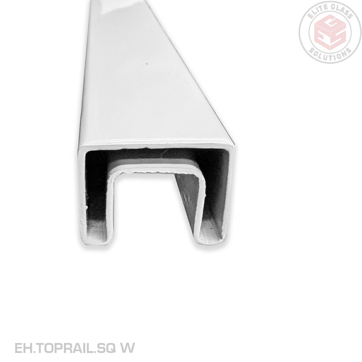 Top Rall EH.TOPRAIL.SQ W - Top Rail EH Square - 5.8m Lengths - White | Elite ...