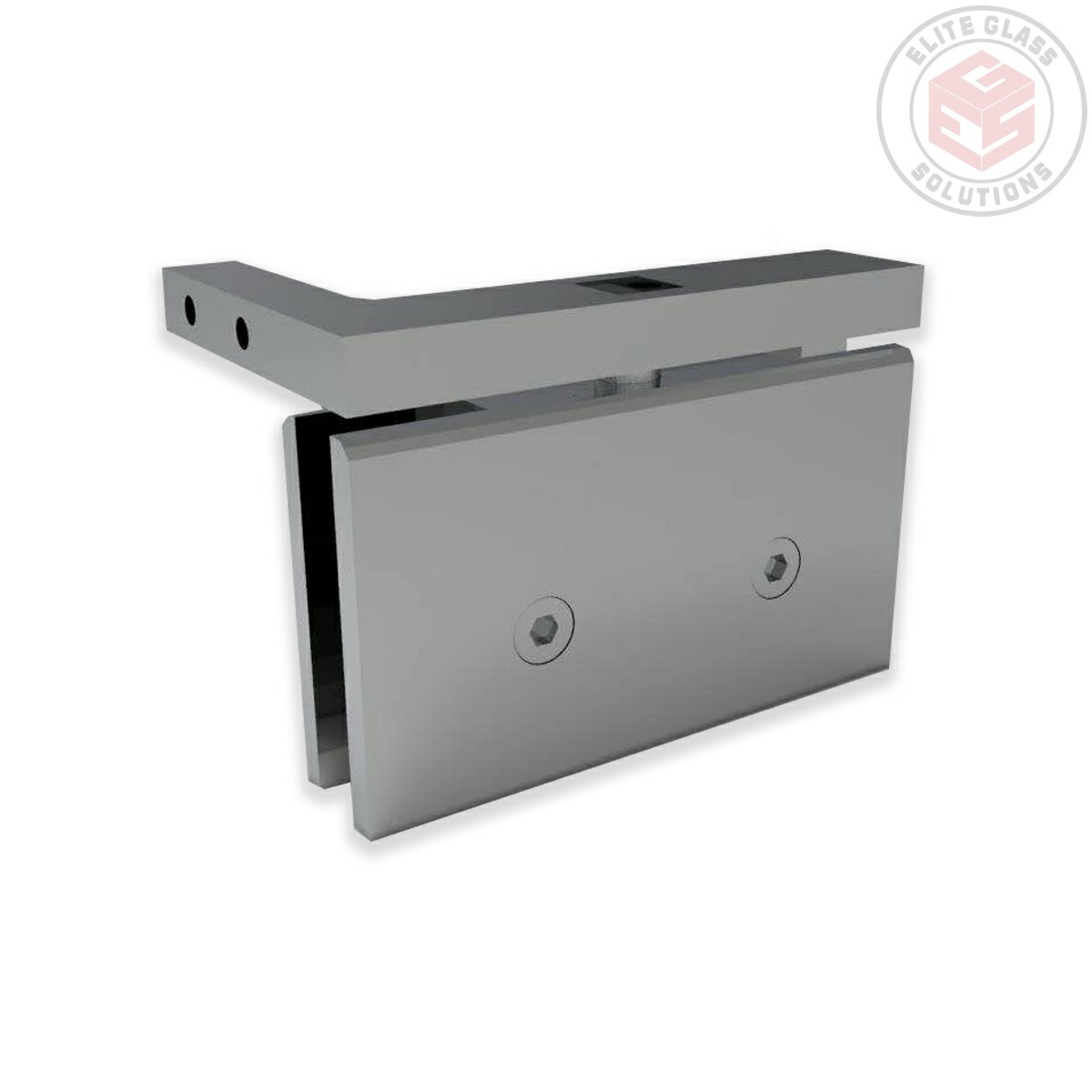 Boston 100 Series - Offset Bracket Wall Mount Hinge - Left Hand - Brushed Nickel
