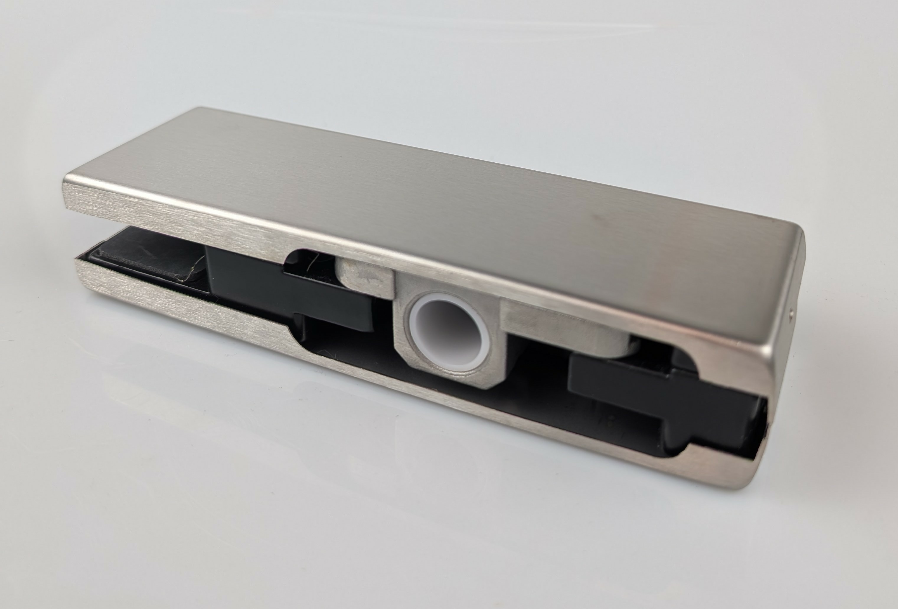 Stella Top Patch Fitting - Satin Stainless Steel