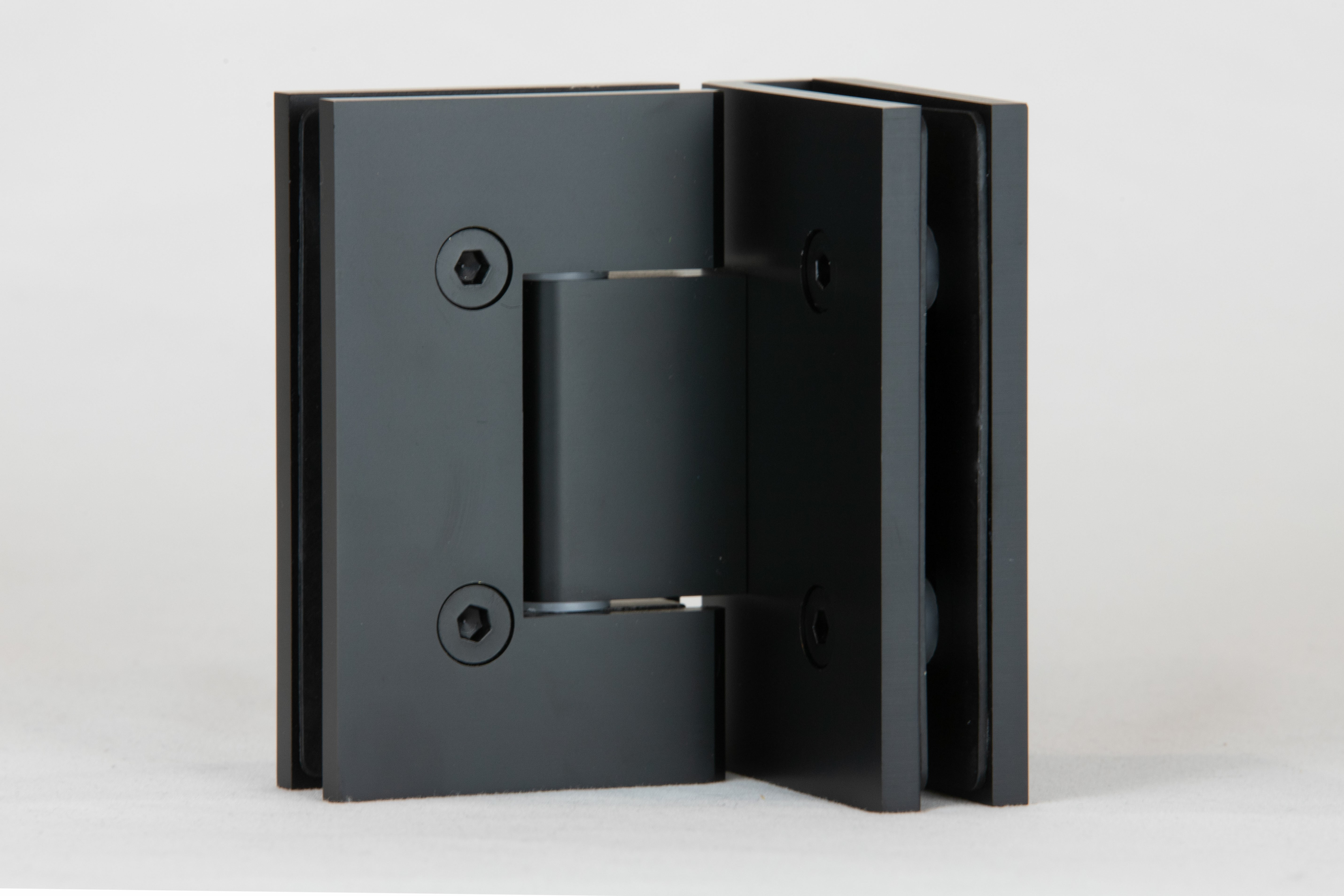 ES2.90 Glass to Glass Shower Hinge - Matt Black