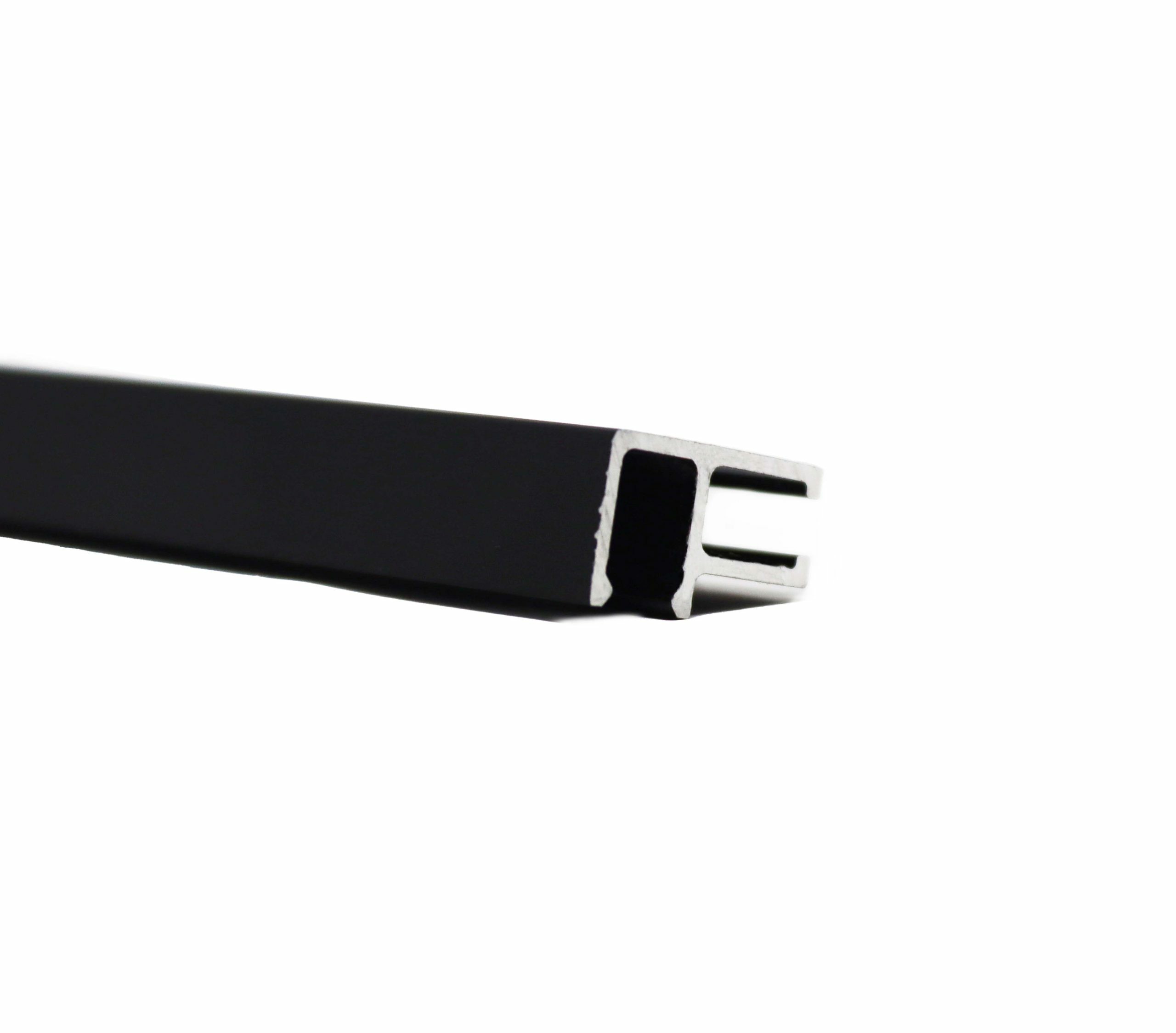 Black top bead for POSIglaze balustrade channels