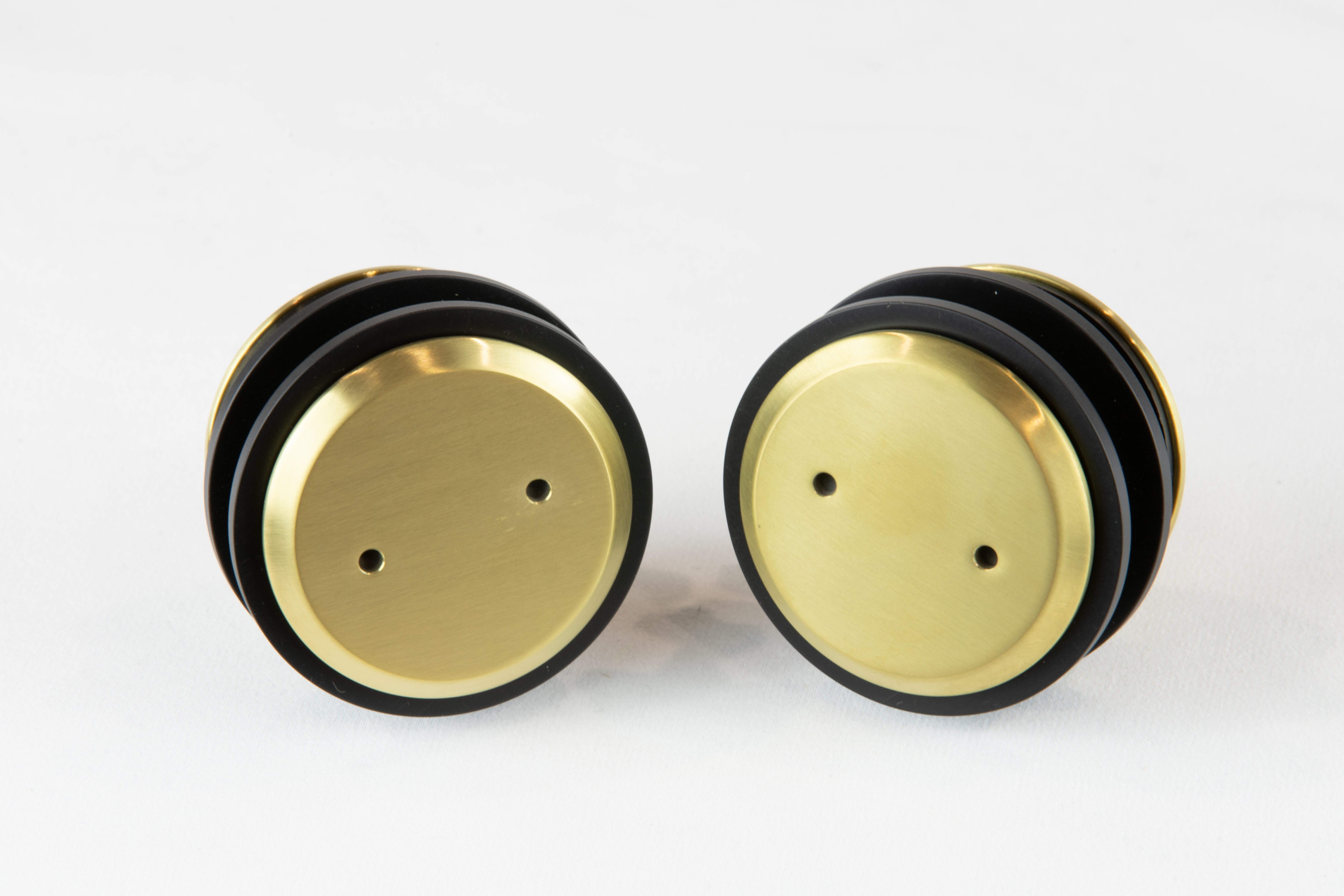 Image of Euroglide Roller Pair in Brushed Gold
